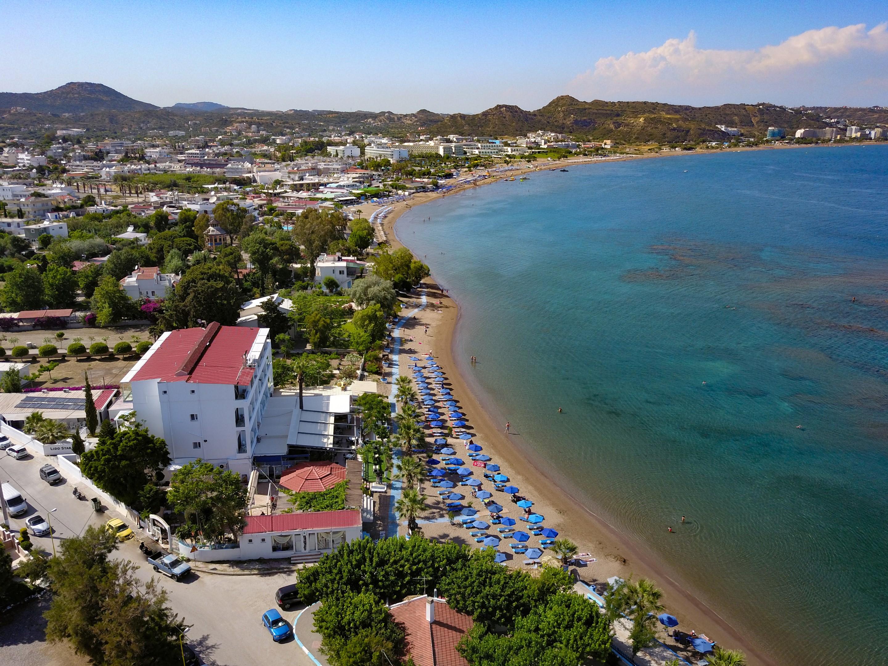 Hotel Lido Star Beach Faliraki Exteriér fotografie